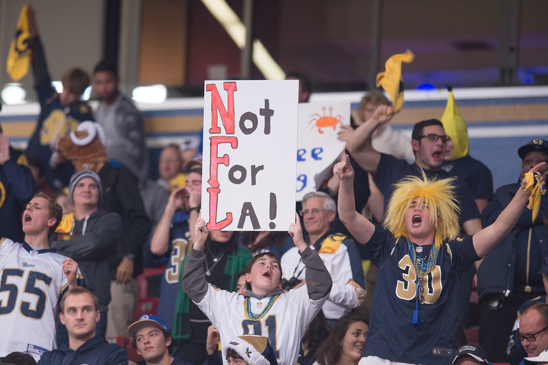 Illustration for article titled St. Louis Rams Fans Hope Last Night Wasn't Goodbye Forever